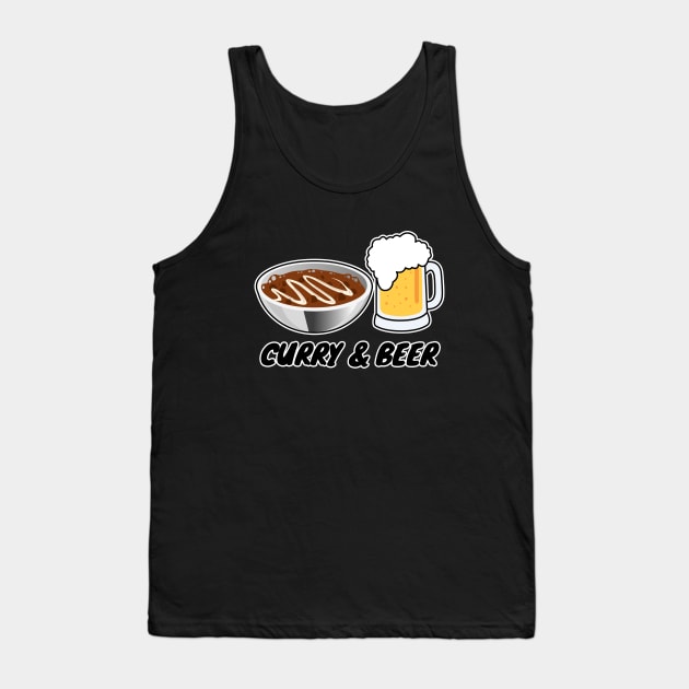 Curry And Beer Tank Top by LunaMay